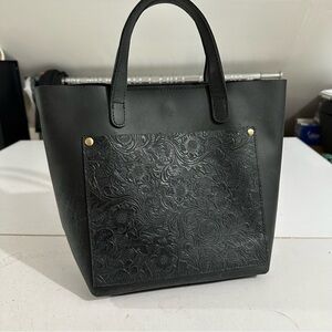 Crazy Horse Leather Handbag
